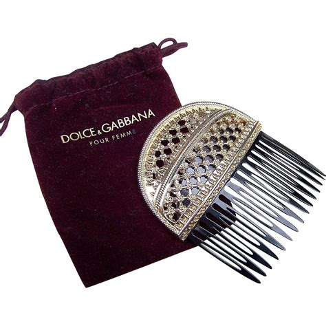 dolce gabbana hair comb|Dolce & Gabbana Hair Accessories .